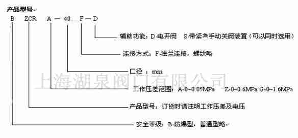 ZCRB防爆燃?xì)饩o急切斷閥